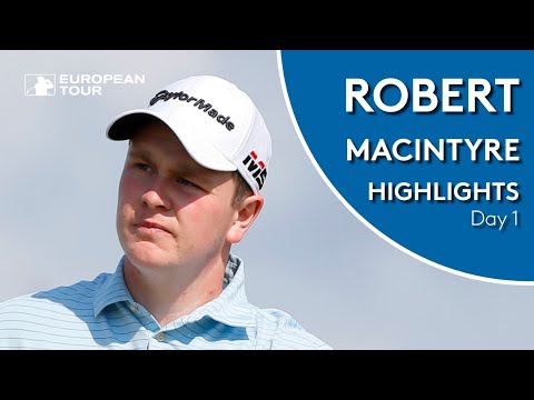 Robert MacIntyre Highlights | Round 1 | 2019 Porsche European Open