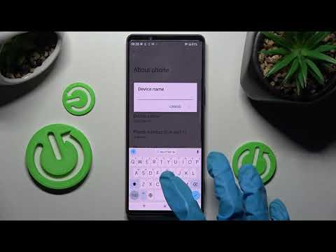 How to Change Device Name on SONY Xperia 1 IV - Rename Device