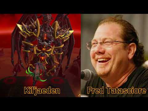 Character and Voice Actor -  Warcraft III Reforged - Kil'jaeden - Fred Tatasciore