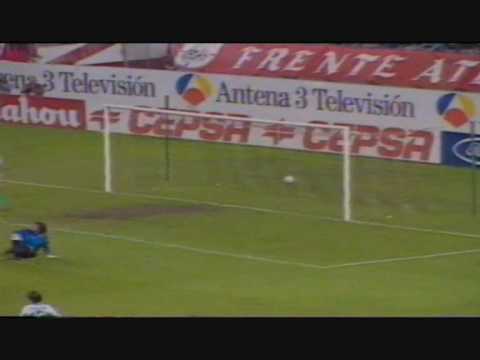 TEMP 95-96 Copa Rey 1ª ronda Vuelta 1-0 Penev (Atletico-Almeria).wmv