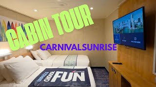 Carnival Sunrise ⚓️ Cabin 9227 🌊 Lido Deck Inside Room