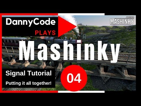 Jan Zeleny's Mashinky Signal Tutorial 04 - Putting it all Together - A Complete Modular Rail System