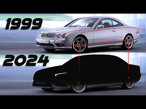 1999 Mercedes-Benz CL Redesign - What if it was made today?