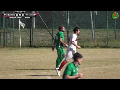PROMOZIONE 2021-22 - GIRONE B - 2° GIORNATA - ASD FIDENE - ALMAS ROMA 0-2