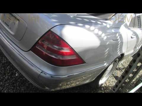 2000 Mercedes S500 SDN 4Dr Replacement Parts Car Parting Out #1571-1 Fix your car OEM