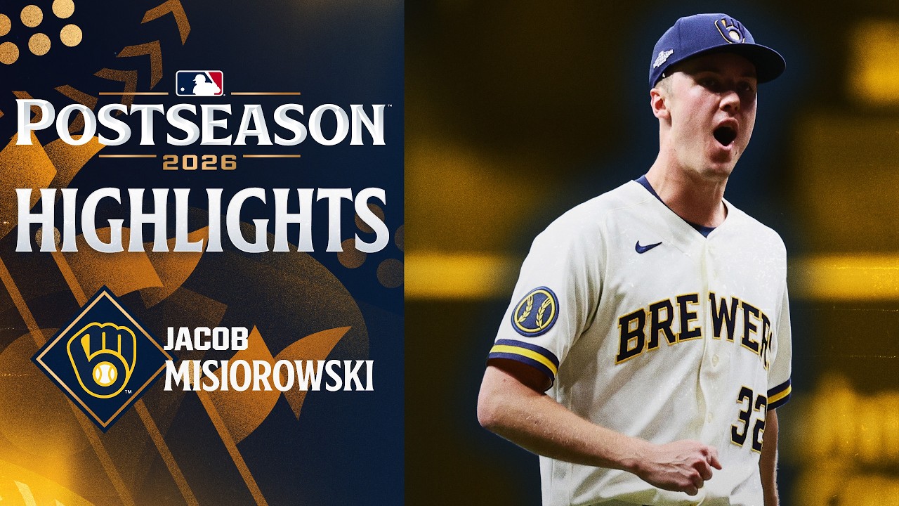 Jacob Misiorowski BRINGING HEAT in the Postseason! 💪 (11 Ks, Topped out at 104.8 MPH 😳)