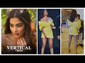 Pooja Hegde Amazon Prime Video Event Vertical Video Yellow Info Mar 2024 Actress Version
