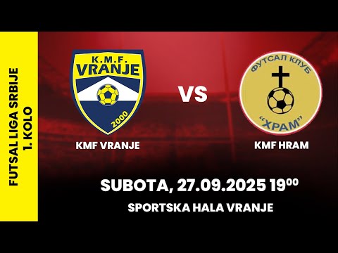 SLS | 1. kolo | Kmf "Vranje" - Kmf "Hram" #UZIVO​​ HD