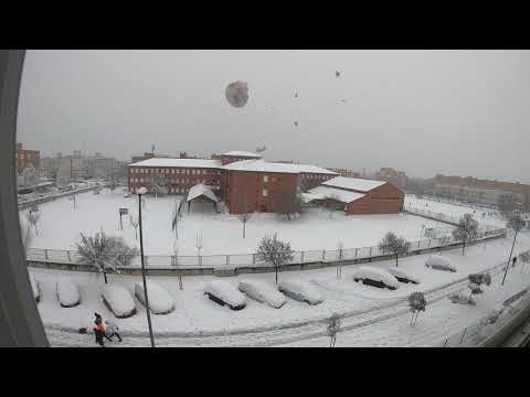 Filomena Atacks!! Timelapse Nevada 9 Enero 2021