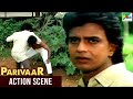 बिरजू Fight Scene With Goons Parivaar Mithun Chakraborty Meenakshi Aruna Shakti Kapoor