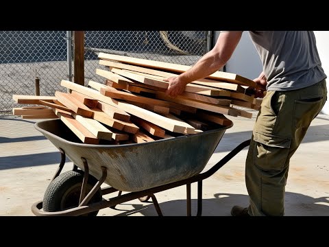 TOP Most Beautiful - Luxurious - Convenient Round Dining Table Models // And All Use Waste Wood