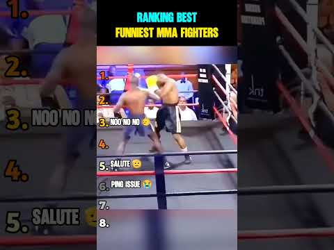 Ranking Best Mma Fighters Funny Moments