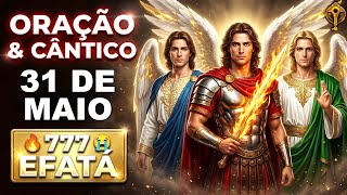 Oração de Hoje a São Miguel 😭 Chorei Muito com a Visita dos 3 Arcanjos - 777 Efatá