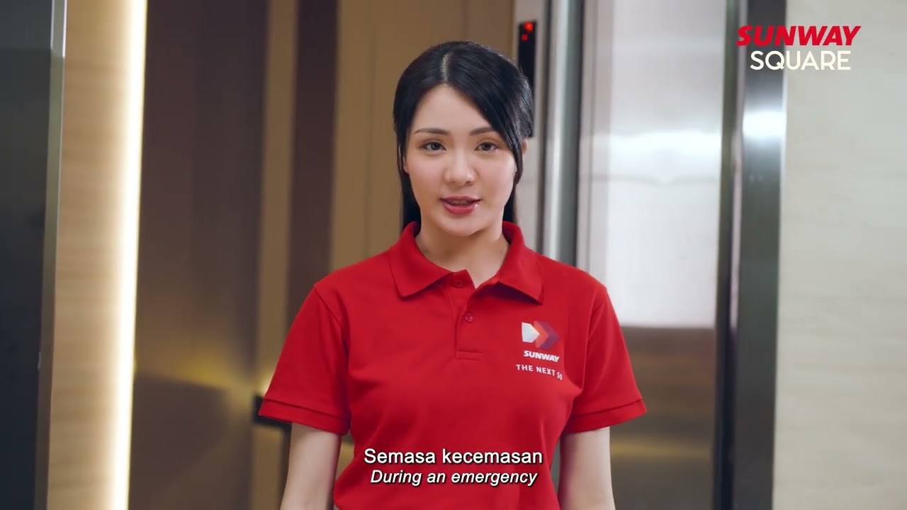 Still from the Sunway Square safety film