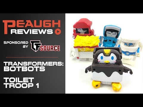 Video Review: Transformers Botbots TOILET TROOP 1