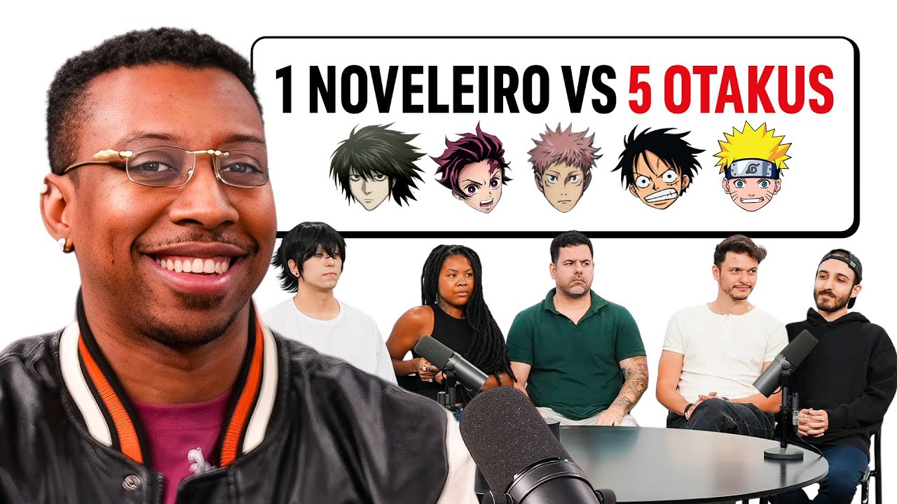 Convencendo um noveleiro a virar otaku | One Piece, Naruto, Jujutsu Kaisen, Death Note, Demon Slayer