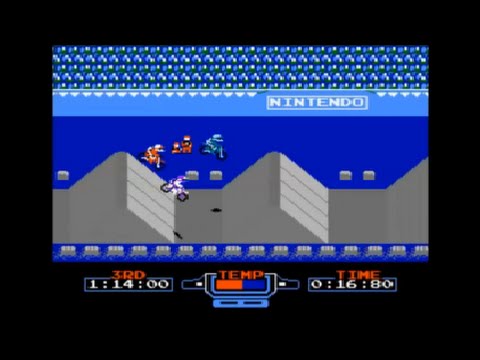 ExciteBike (Nes) - Challenge Race: Track 5