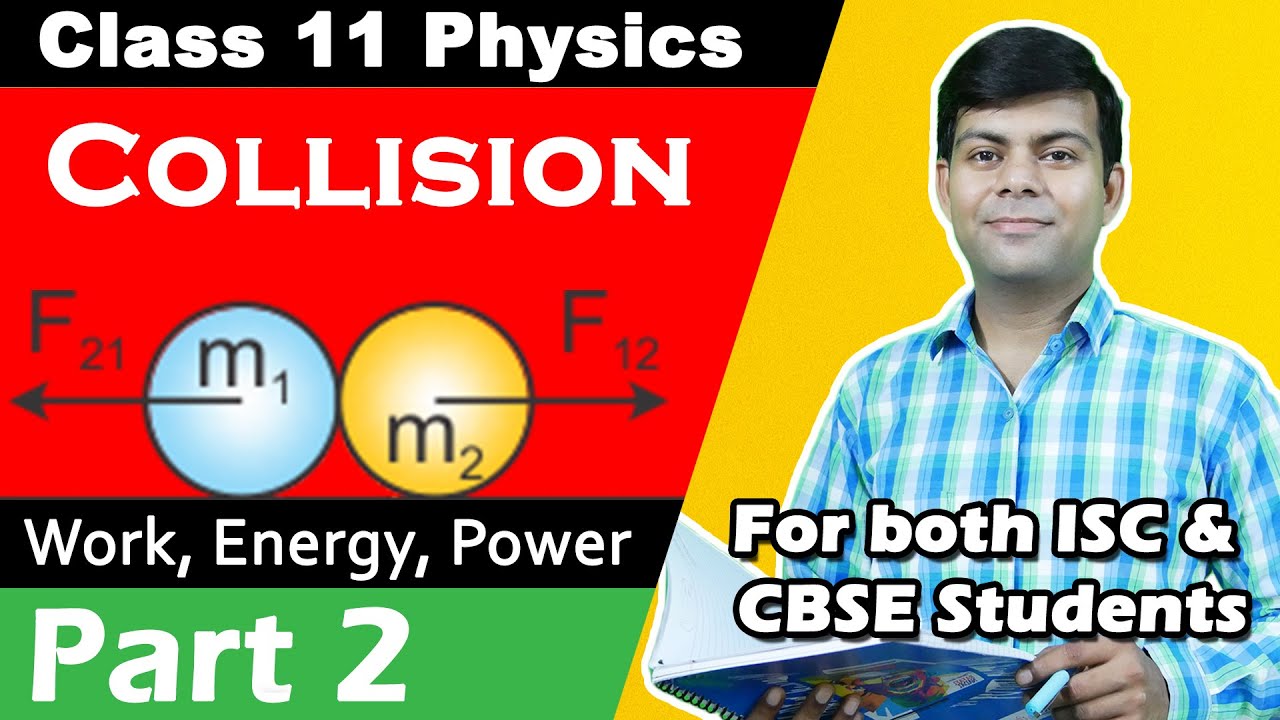 Collision - Elastic & Inelastic Collisions in One & Two Dimensions | Class 11 Physics