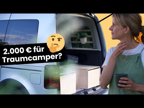 Camper-Ausbau in nur 90 Minuten: VW Caddy Microcamper Roomtour