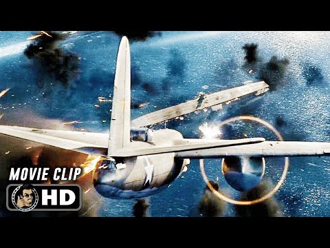 US Aircraft Vs Japanese Navy Scene | MIDWAY (2019) Movie CLIP HD
