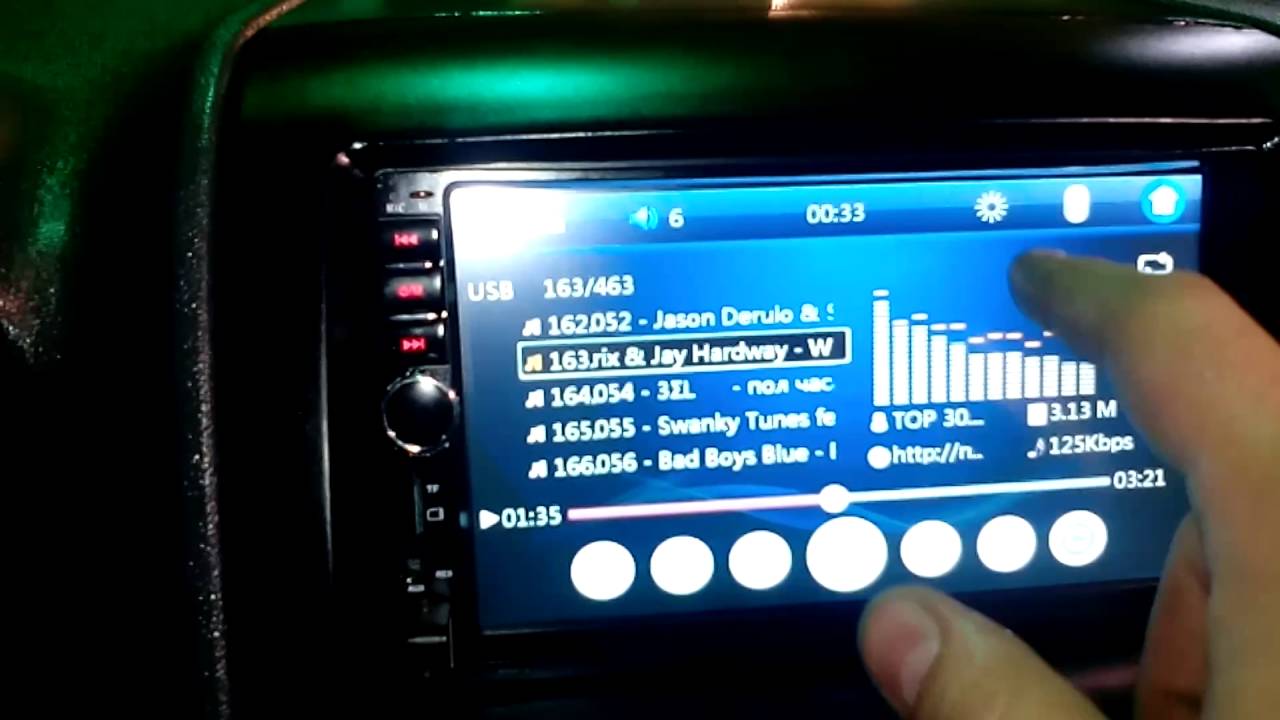 Доработка китайской магнитолы 2 din 7010b - 98 фото