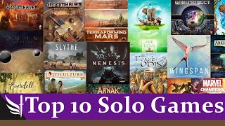 Top 10 Solo Board Games