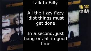 The Cure - Cut Here (Lyrics)