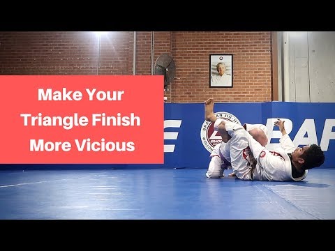 BJJ Triangle Choke - Cutting the Angle