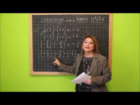 27 numeri relativi - operazioni