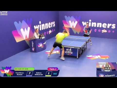 WINners CUP table 2  29.09  Tveritinov Roman - Ziakun Aleksandr 14:00