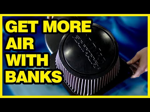 Unleashing Insane Air Flow on a Dodge Cummins! Installing Banks Cold Air Intake + Super Scoop! #fyp