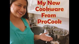My New Cookware has arrived | ProCook Stainless Steel Sauce Pan and Casserole, Crepe Pan