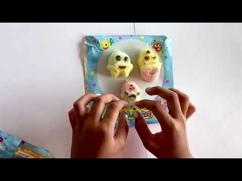 Japanese DIY Candy Cake Sponge Monster Cake _ Sara & Samirah Channel