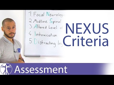 NEXUS Criteria | Cervical Spine Fractures