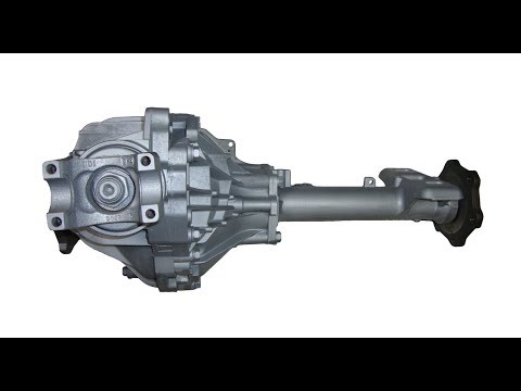 99-06 GMC/Chevy front differential gear change.