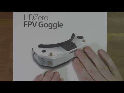 HDZero Goggle Unboxing