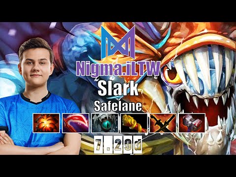 Slark Safelane | Nigma.iLTW | SLARK IS BACK TO META CARRY NOW | 7.29d Gameplay Highlights