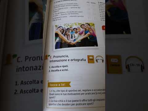La pratica sportiva in Italia ascolta e ripeti, ascolta e scrivi