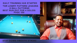 8 BALL BEST RUN OUT 4  BALLS SOLIDS PATTERNS p 189