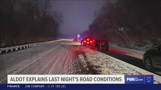 ALDOT explains icy road conditions in North Alabama