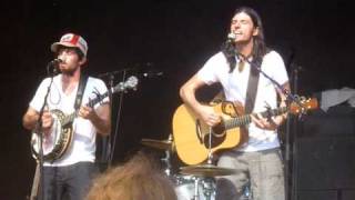 The Avett Brothers - Paranoia in B major Summer Camp 2010