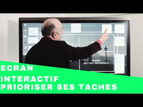 Utilisation de l'écran interactif Easypitch chez Guy Hoquet