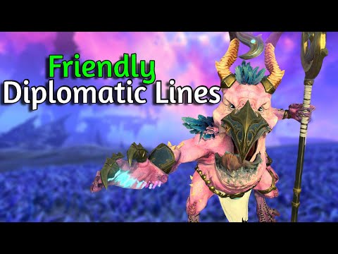 Servant of Changer Diplomatic lines | Total War: Warhammer 3