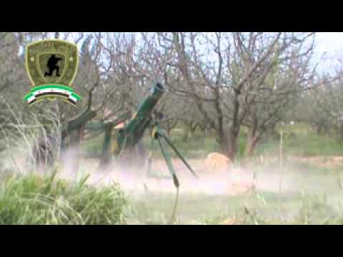 استهداف مقرات النظام بقذائف الهاون من قبل كتائب مغاوير القصير في ريف حمص