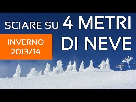 Sciare su 4 metri di Neve - Monte Verena inverno 2013/14