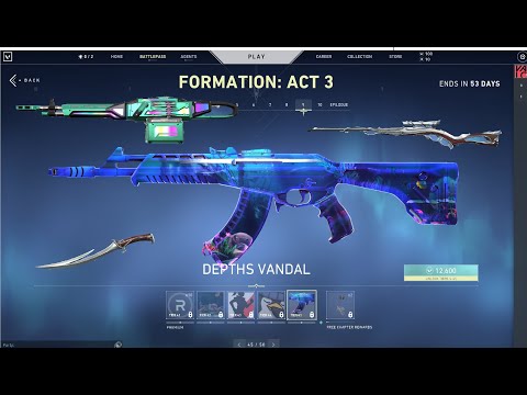 VALORANT Act 3 Battle Pass Rewards are INSANE  New Skins New Guns