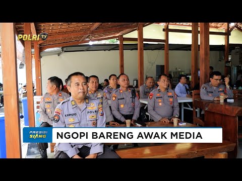 POLRES BOJONEGORO KEMBALI MENGGELAR KEGIATAN PIRAMIDA NGOPI BARENG AWAK MEDIA
