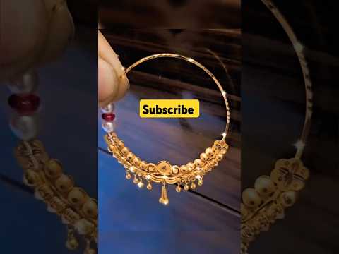 Gold Nath Designs | Bridal Nath Design | Jodha Nathiya #shorts #jewellery