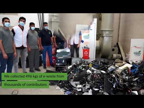 Aster Volunteers E Waste Collection Drive