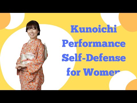 Kunoichi from Ninja performance 2025 in Noda Japan